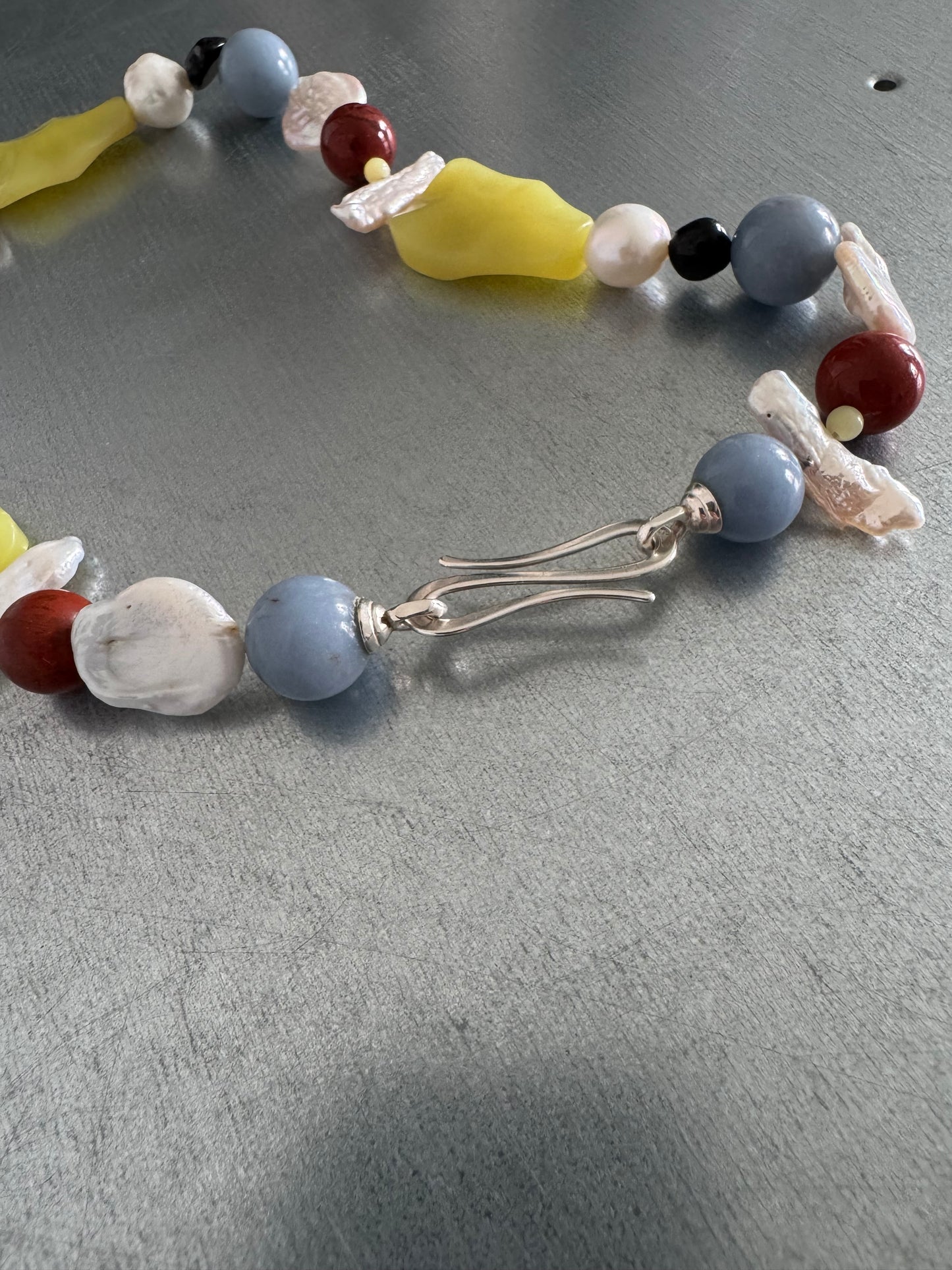 // ASOBI NECKLACE ~ Multi Stones