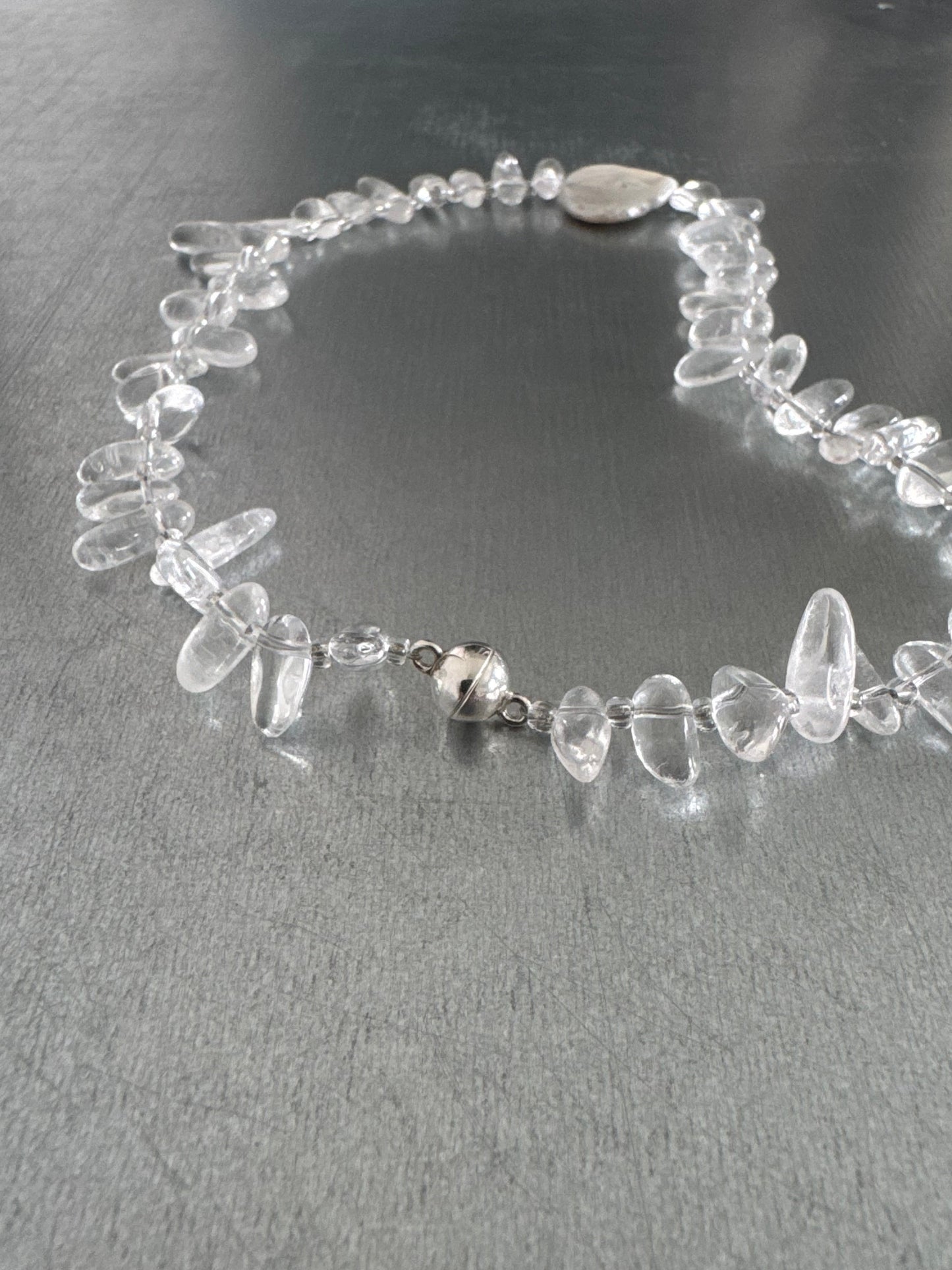// YAMA NECKLACE ~ Rock Crystal