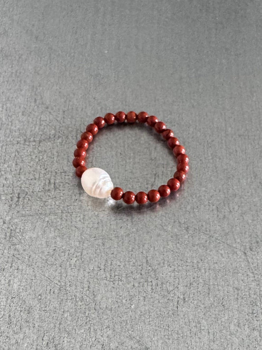// NATSU RING ~ Red Jasper