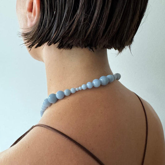 // PURA NECKLACE ~ Angelite