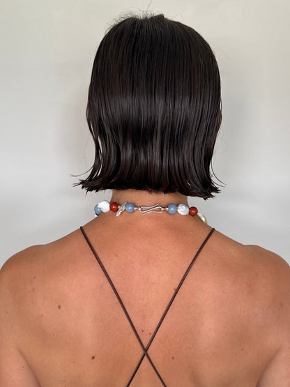 // ASOBI NECKLACE ~ Multi Stones