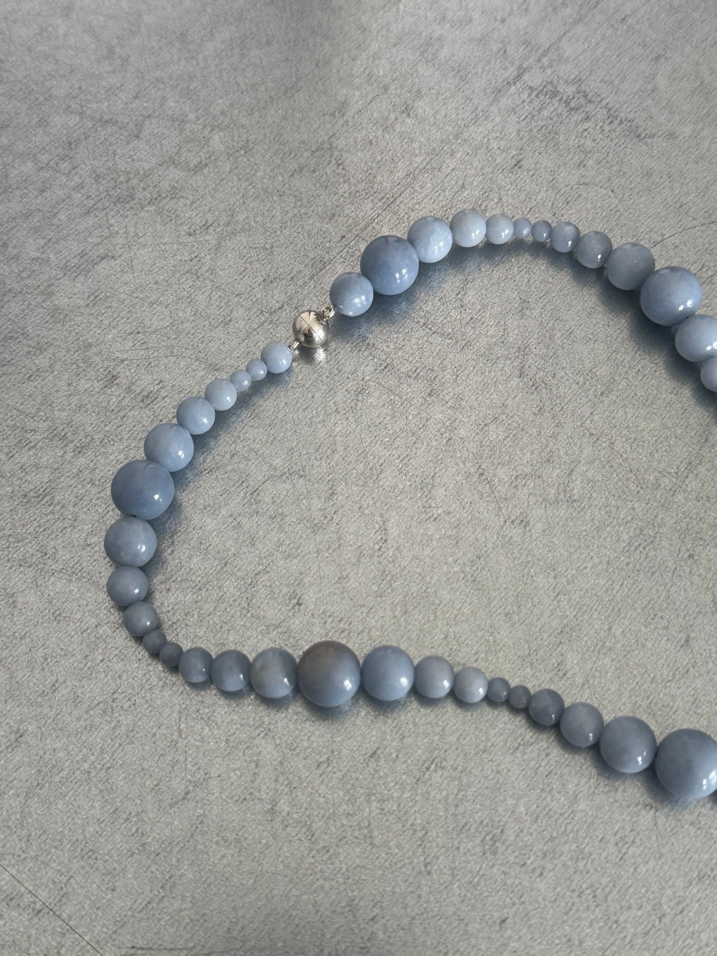 // PURA NECKLACE ~ Angelite
