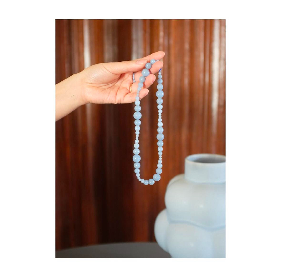 // PURA NECKLACE ~ Angelite