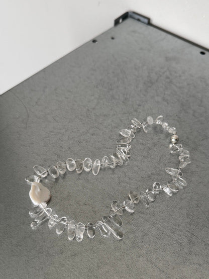 // YAMA NECKLACE ~ Rock Crystal