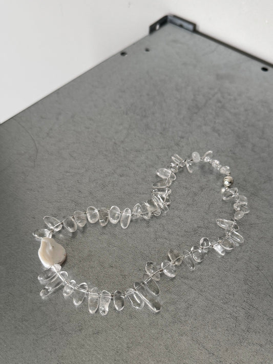 // YAMA NECKLACE ~ Rock Crystal