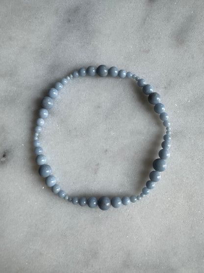 // PURA NECKLACE ~ Angelite