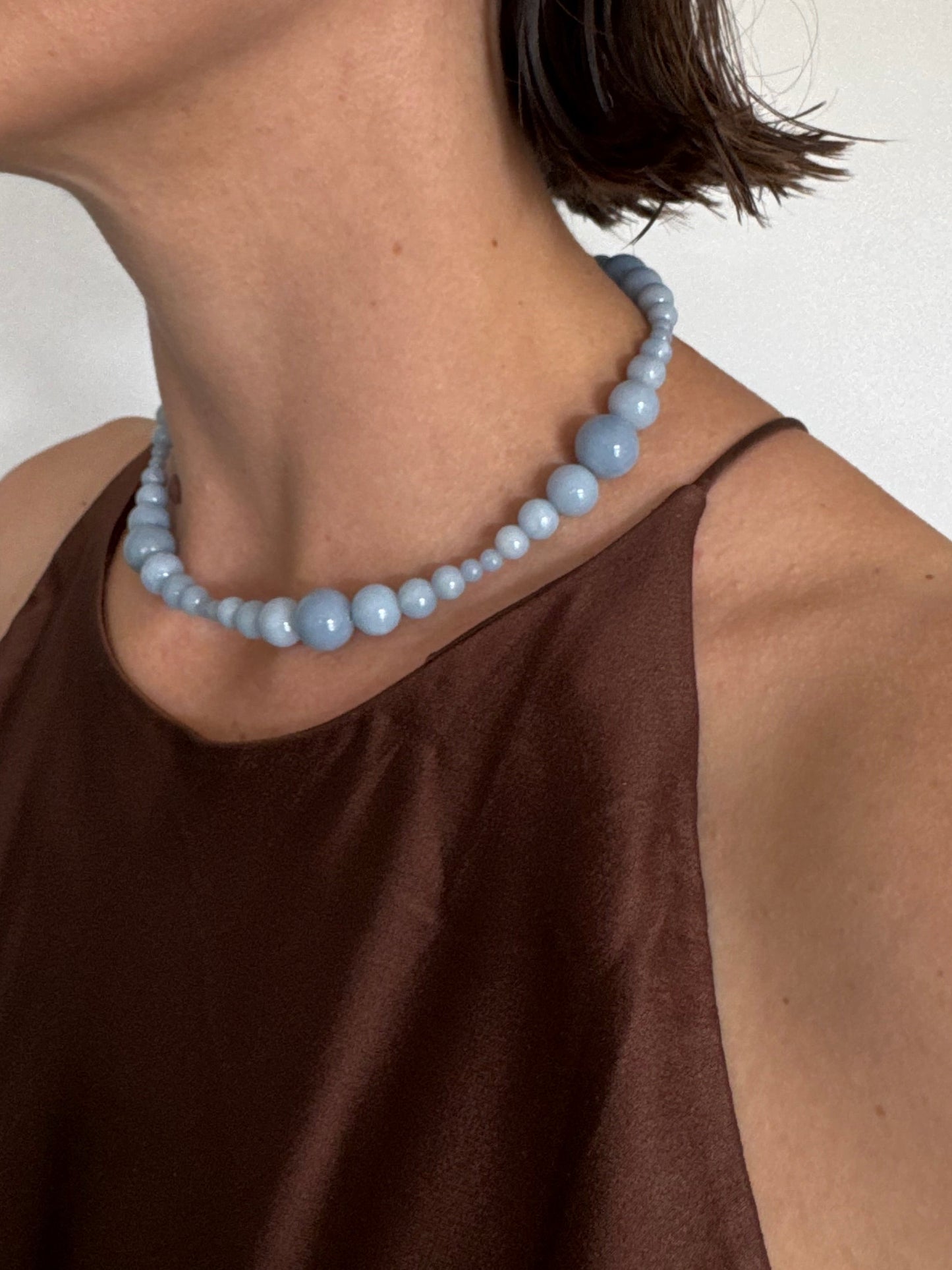 // PURA NECKLACE ~ Angelite