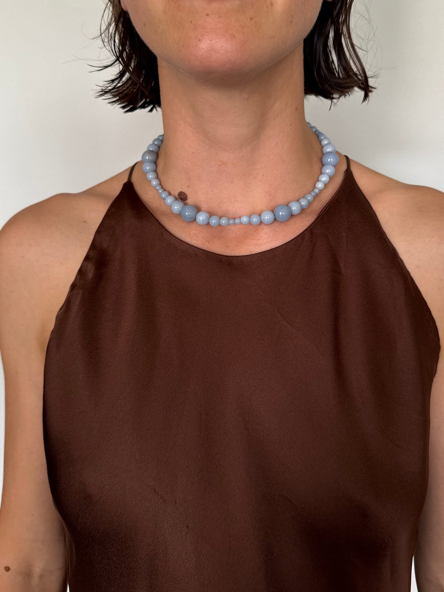 // PURA NECKLACE ~ Angelite