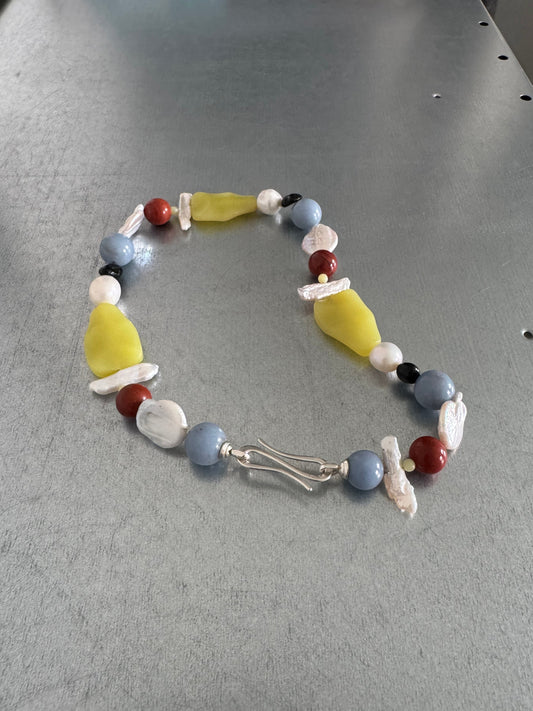 // ASOBI NECKLACE ~ Multi Stones