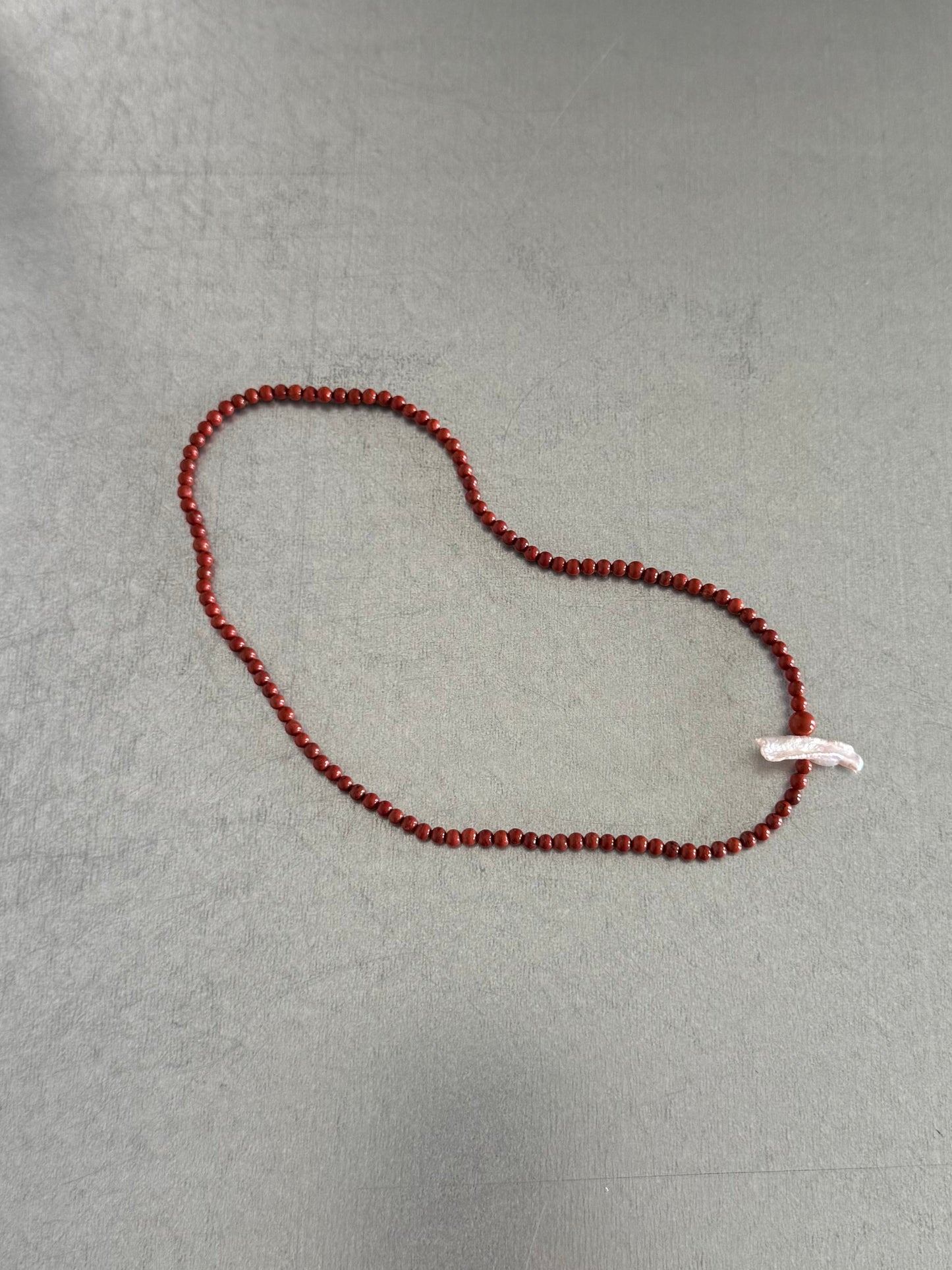 // NATSU NECKLACE ~ Red Jasper