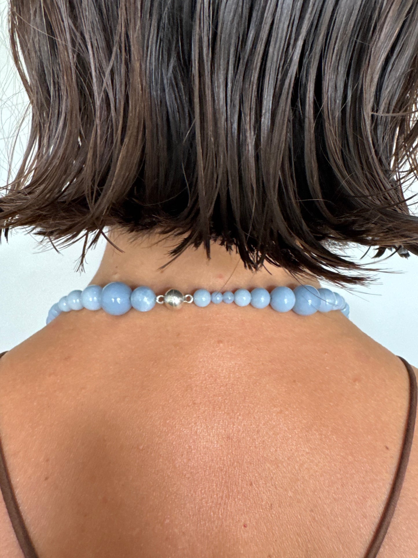 // PURA NECKLACE ~ Angelite
