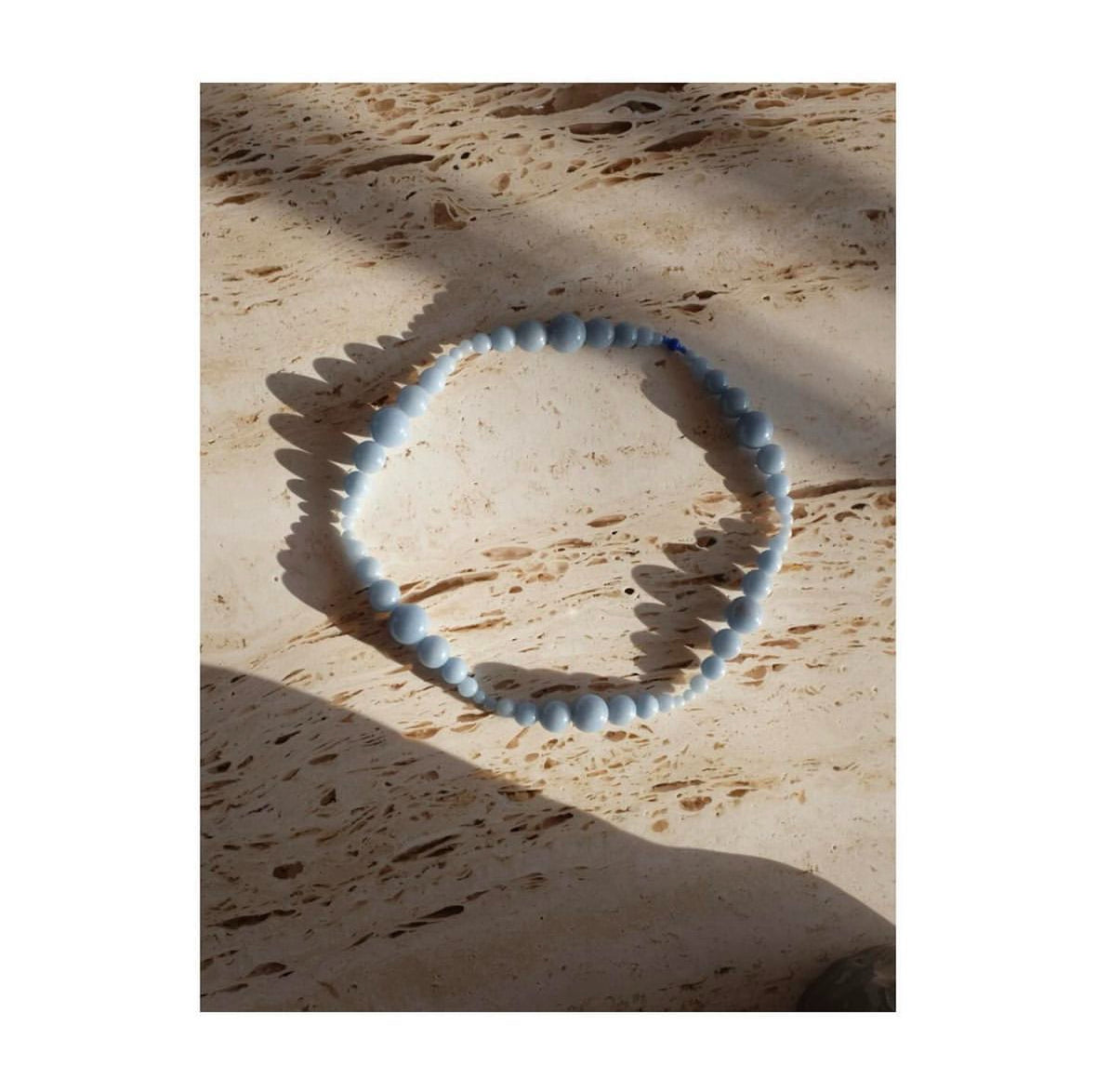 // PURA NECKLACE ~ Angelite