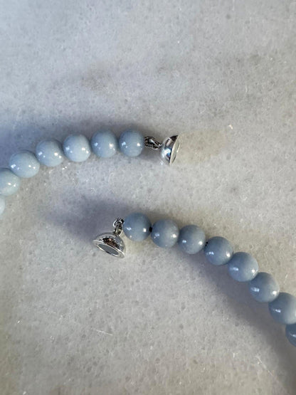 // HANA NECKLACE ~ Angelite